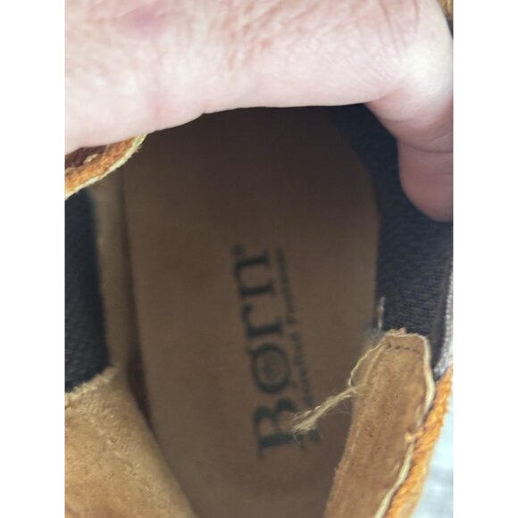 Born Tabby Chelsea Boot (Women) Brown Leather Suede Size 8 - Picture 10 of 13